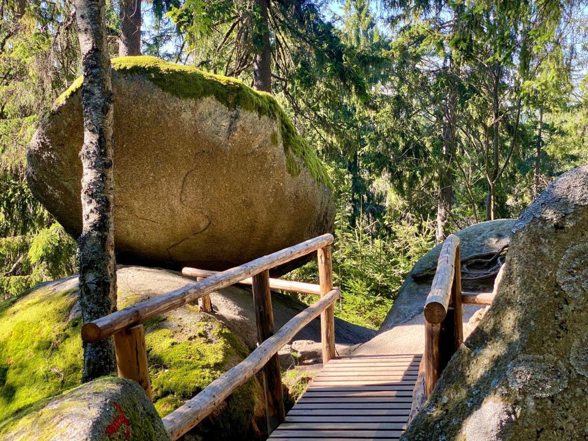 Ferienwohnung Oxana Im Naturpark Fichtelgebirge Schonwald  Exterior foto