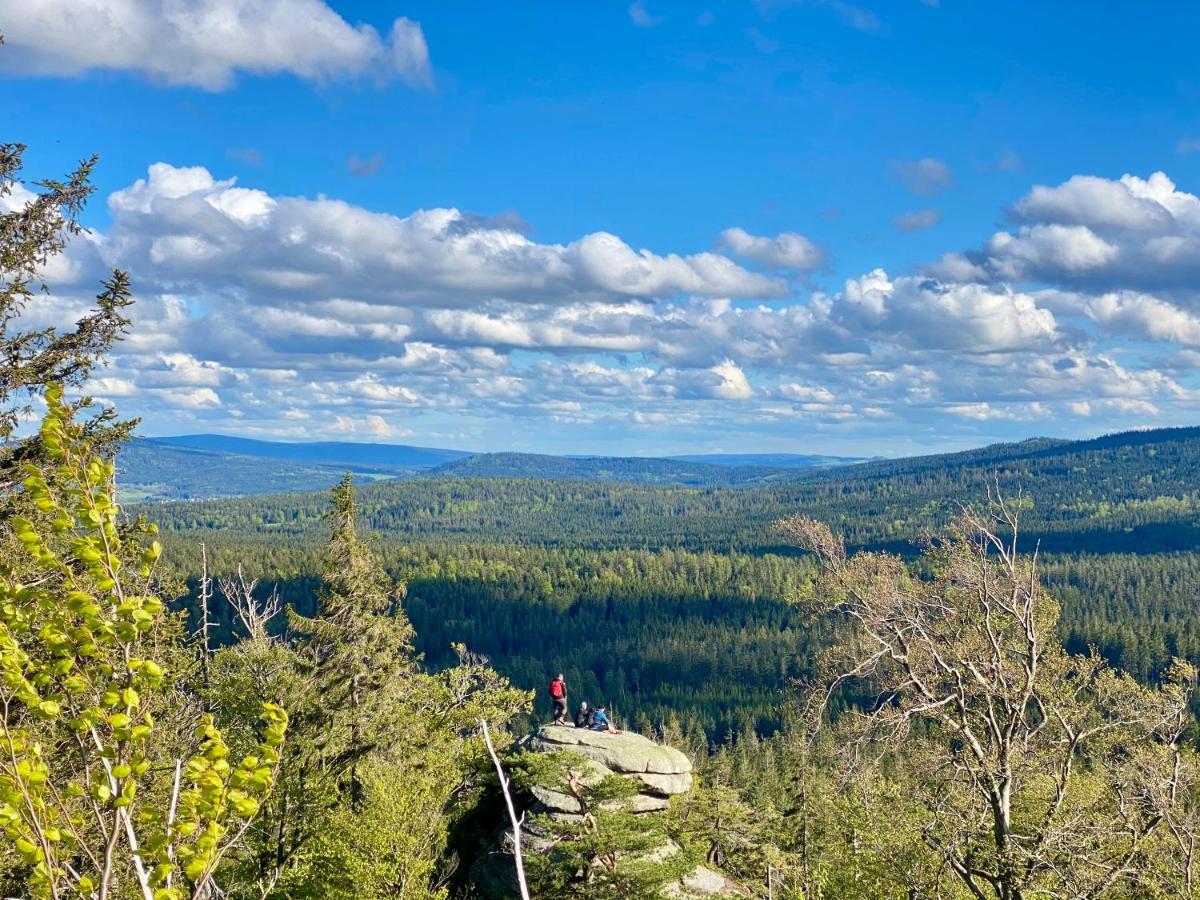 Ferienwohnung Oxana Im Naturpark Fichtelgebirge Schonwald  Exterior foto